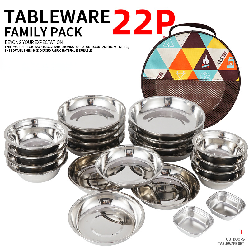 Outdoor Camping Cooking Portab - Camping Cooking Dining Set 评论和价格