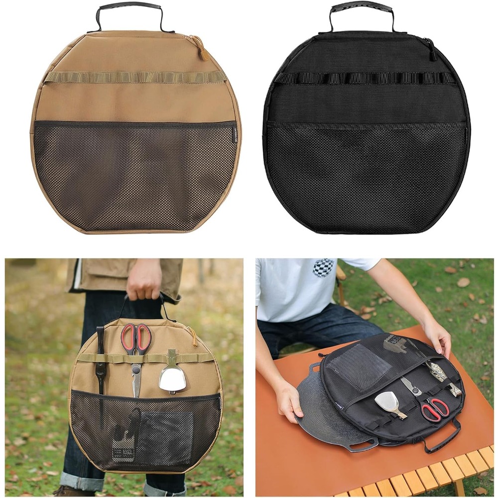 Grill Pan Storage Bag, Portabl - Camping Hiking Cooking 评论和价格